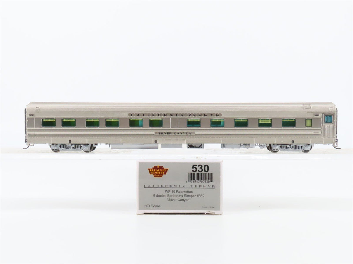 HO Scale Broadway Limited BLI 530 WP California Zephyr Sleeper Passenger