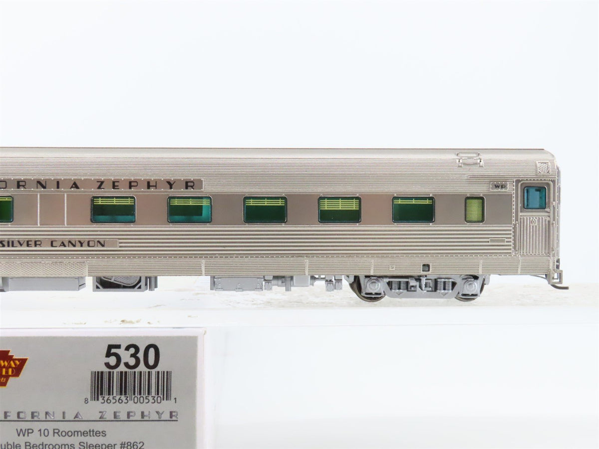 HO Scale Broadway Limited BLI 530 WP California Zephyr Sleeper Passenger