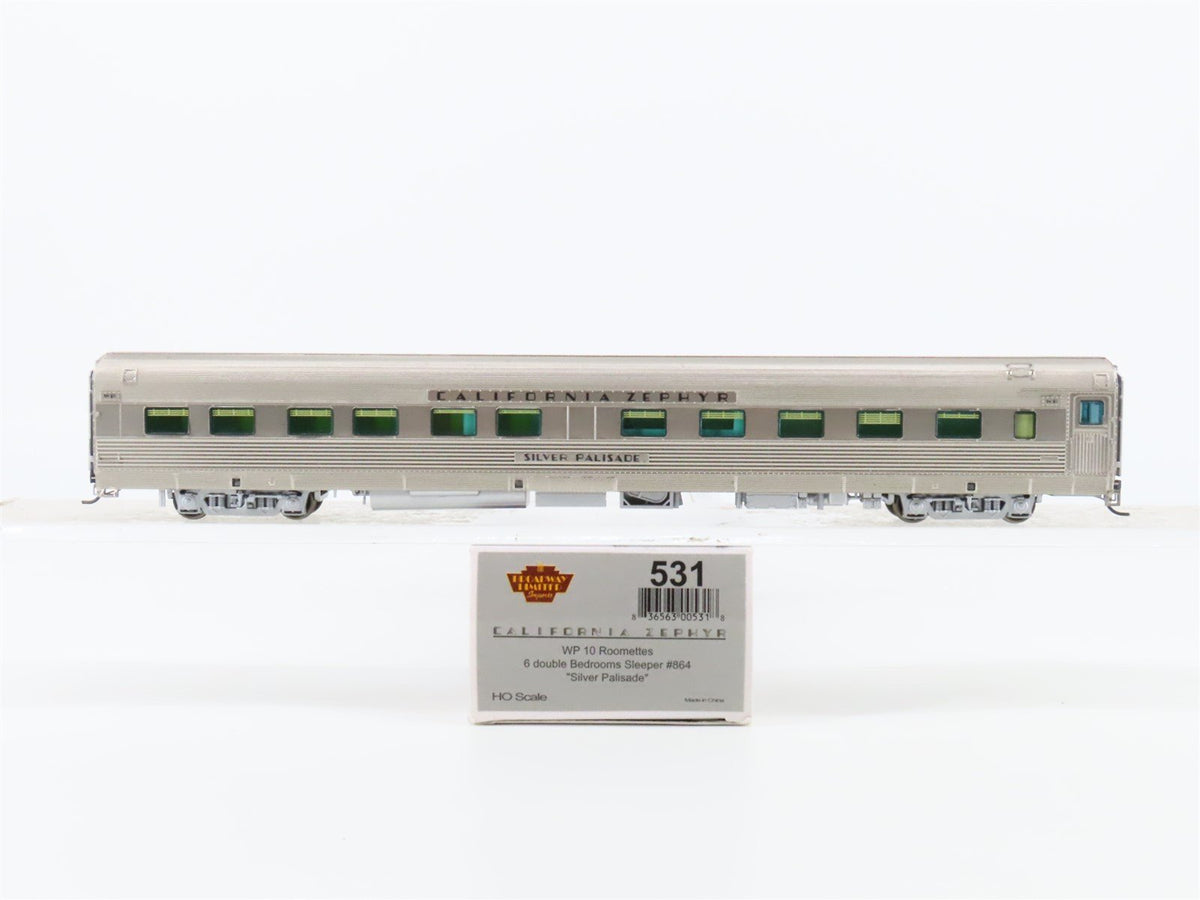 HO Scale Broadway Limited BLI 531 WP California Zephyr Sleeper Passenger