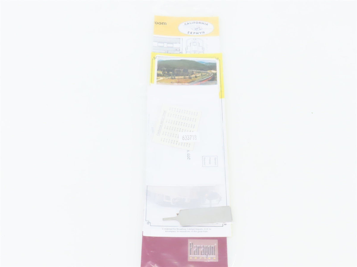 HO Scale Broadway Limited BLI 531 WP California Zephyr Sleeper Passenger