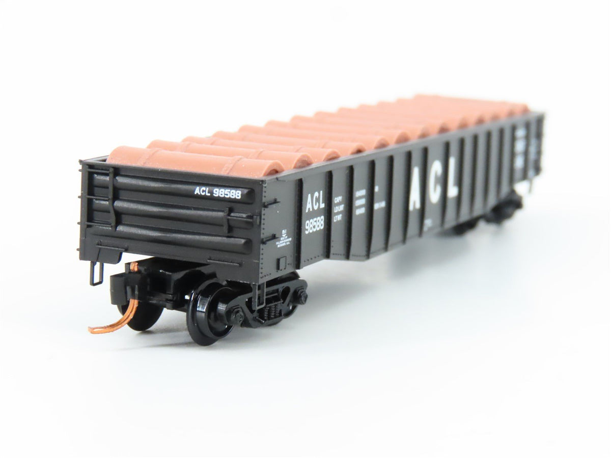 N Scale Micro-Trains MTL 10500560 ACL Atlantic Coast Line Gondola #98588 w/load