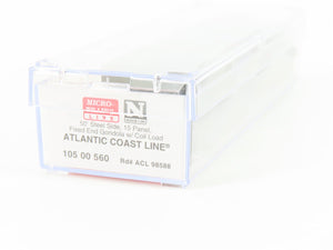 N Scale Micro-Trains MTL 10500560 ACL Atlantic Coast Line Gondola #98588 w/load