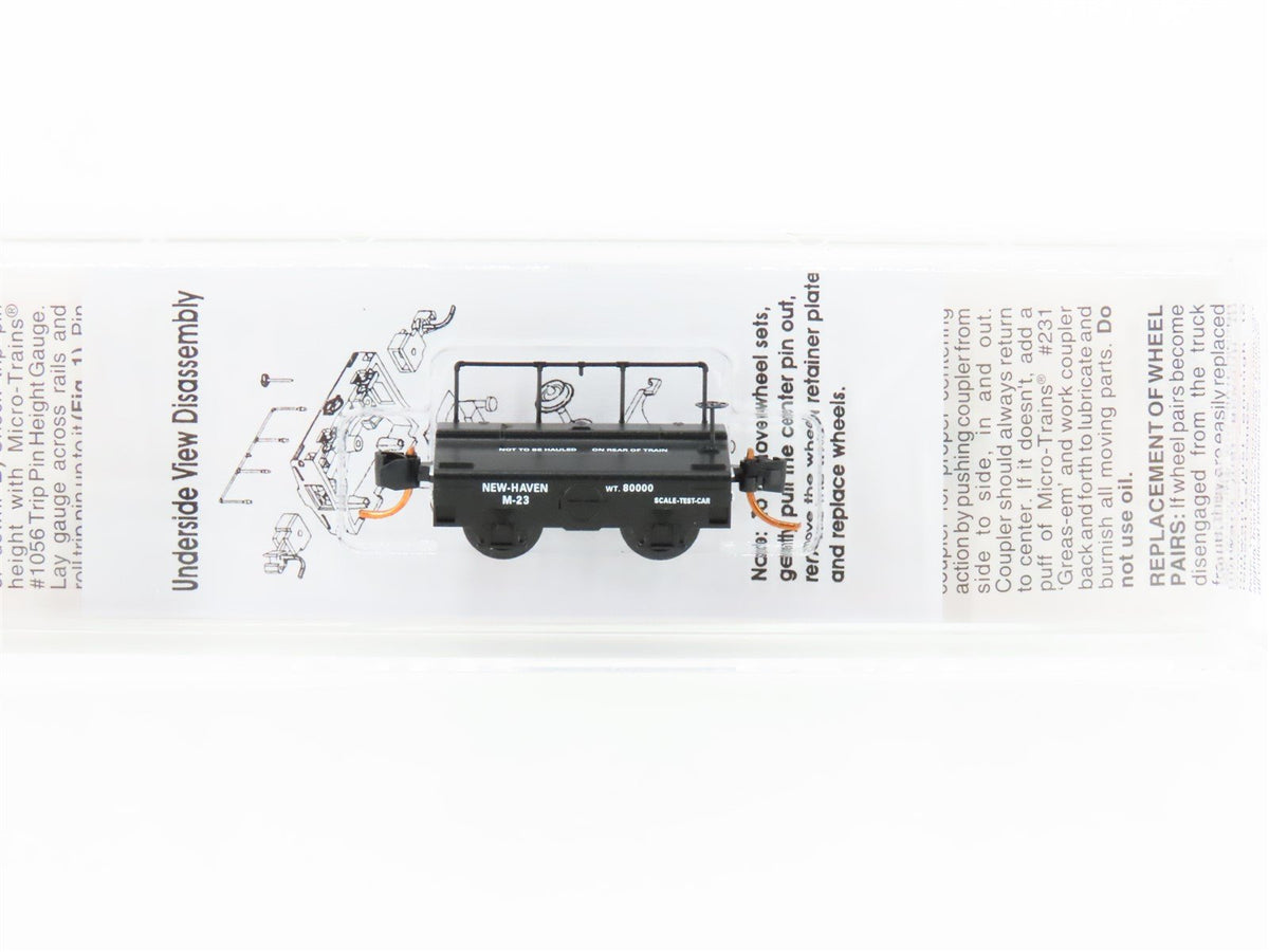 N Scale Micro-Trains MTL 12100080 NH New Haven Scale Test Car #M-23
