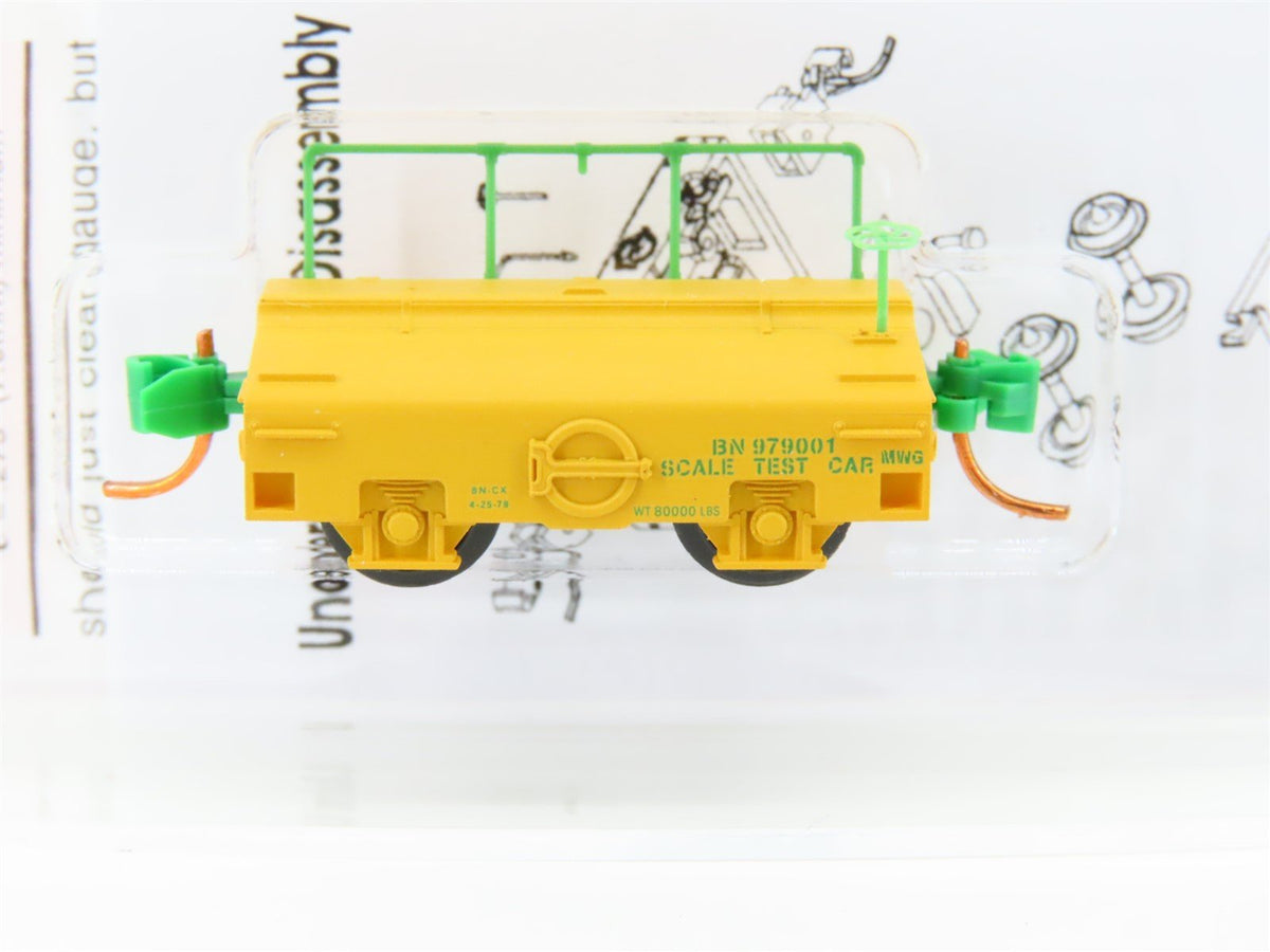 N Scale Micro-Trains MTL 12100070 BN Burlington Northern Scale Test Car #979001