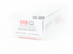 N Scale Micro-Trains MTL 04500340 MP Missouri Pacific 50' Flat Car #800308