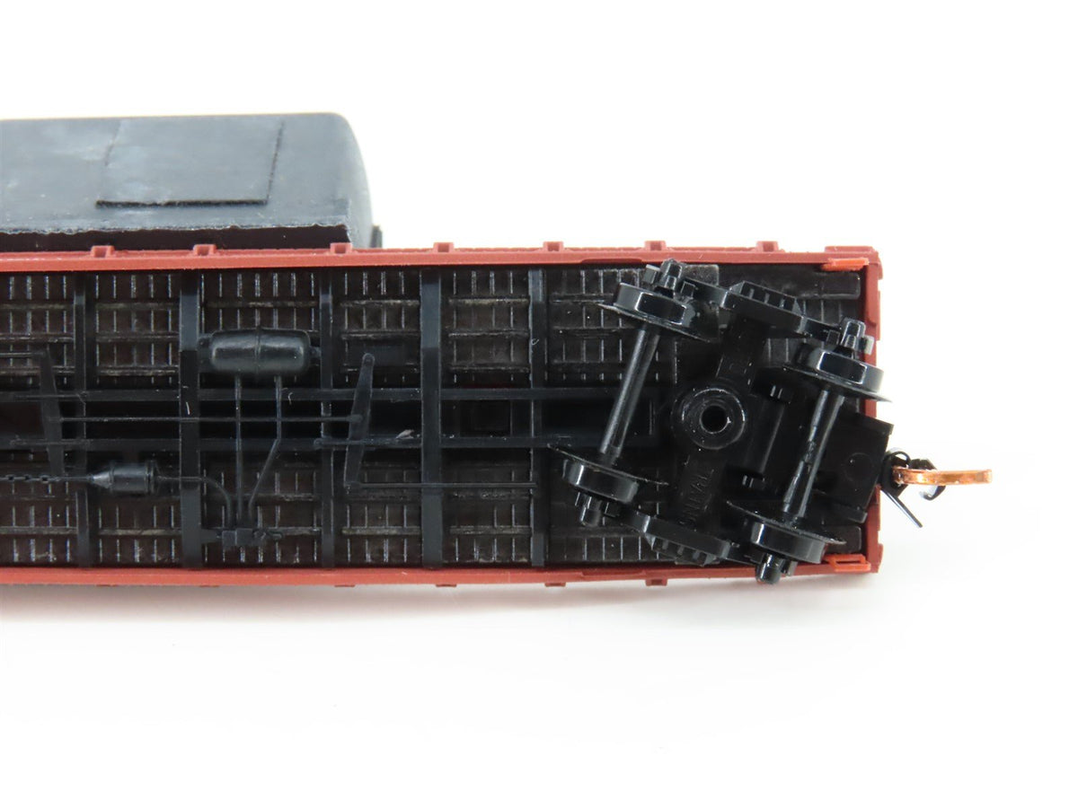 N Micro-Trains MTL 04500320 CN Canadian National 50&#39; Flat Car #54201 w/load