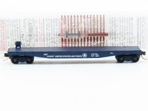 N Scale Micro-Trains MTL 45190 USAF United States Air Force 50' Flat Car #35507