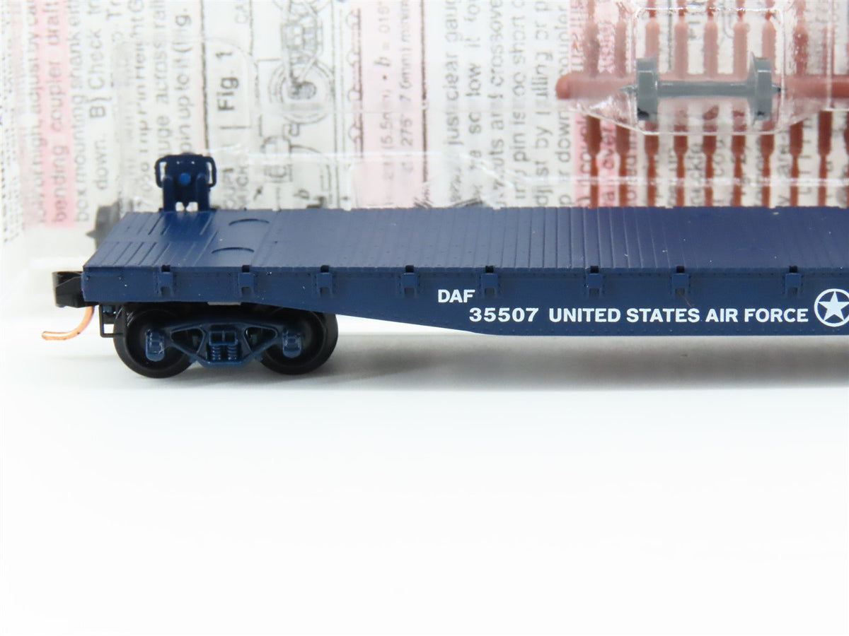 N Scale Micro-Trains MTL 45190 USAF United States Air Force 50&#39; Flat Car #35507
