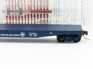 N Scale Micro-Trains MTL 45190 USAF United States Air Force 50' Flat Car #35507