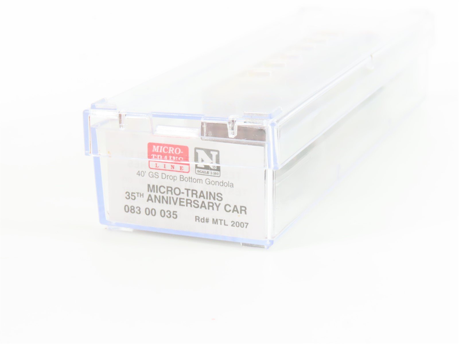 N Scale Micro-Trains MTL 08300035 MTL 35th Anniversary 40' Gondola #2007