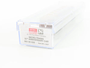 N Scale Micro-Trains MTL 08300035 MTL 35th Anniversary 40' Gondola #2007