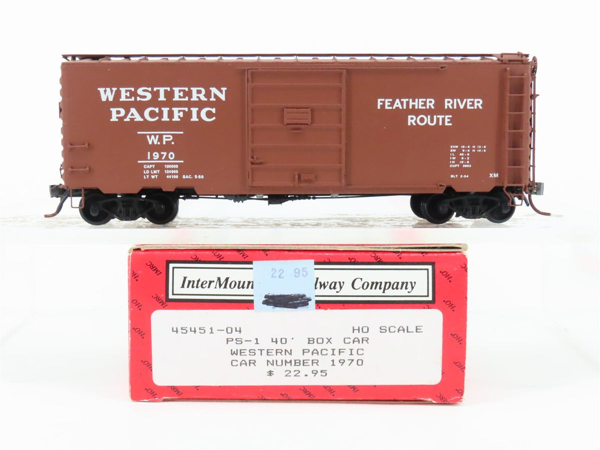 HO InterMountain 45451-04 WP Western Pacific Feather River Route Box Car #1970