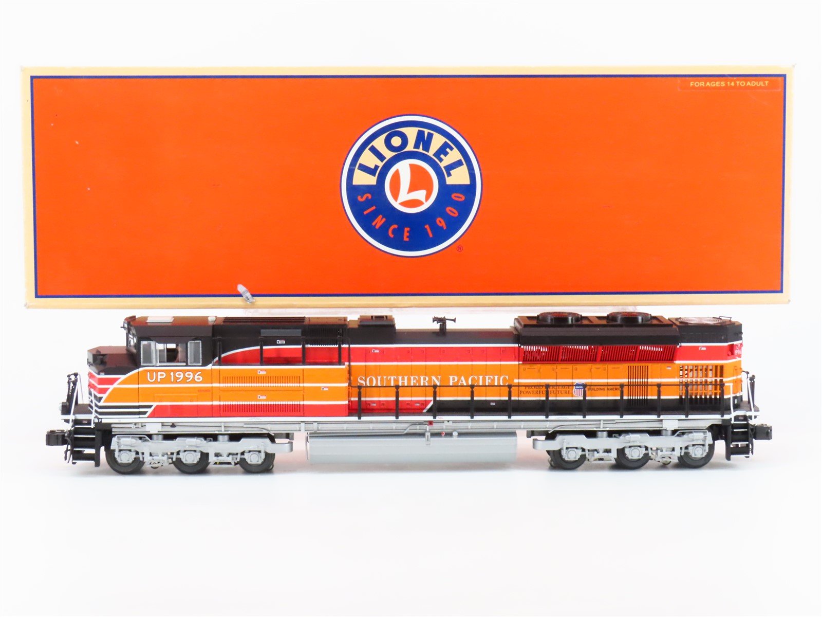 O Gauge Lionel 6-28281 UP SP Heritage SD70ACe Diesel #1996 w/ TMCC & Sound