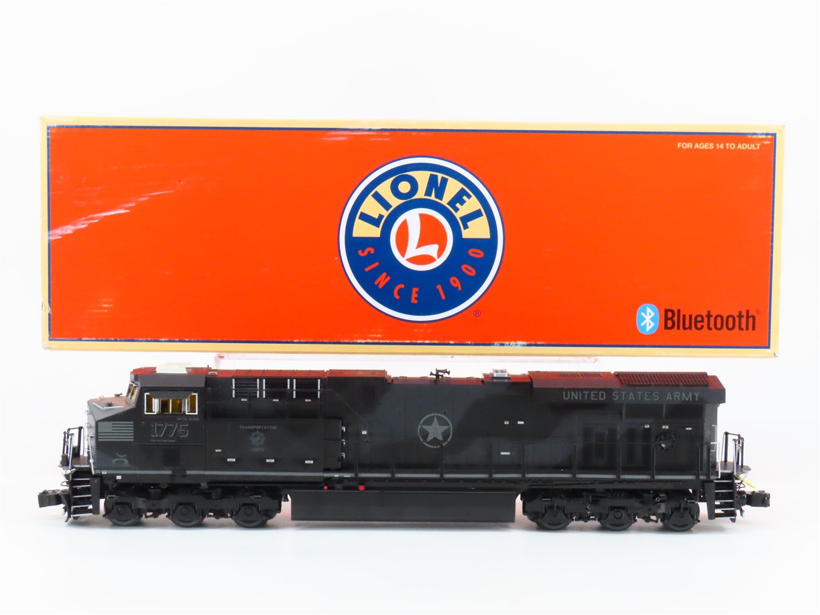 O Gauge Lionel 2233501 US Armed Forces ES44AC Diesel #1775 w/ TMCC & Sound