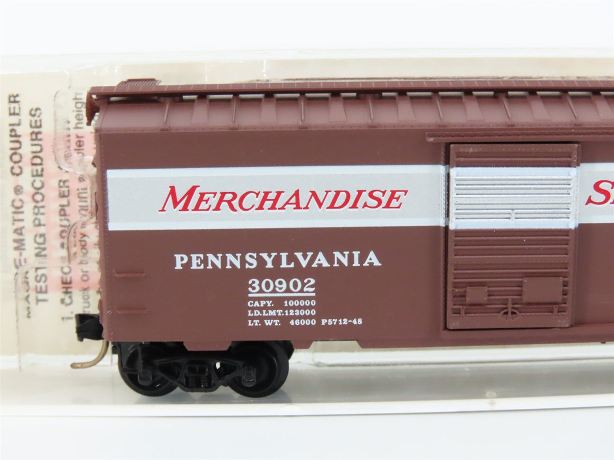 N Micro-Trains MTL 20066 PRR Pennsylvania Merchandise Service 40&#39; Box Car 30902