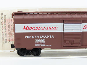 N Micro-Trains MTL 20066 PRR Pennsylvania Merchandise Service 40' Box Car 30902