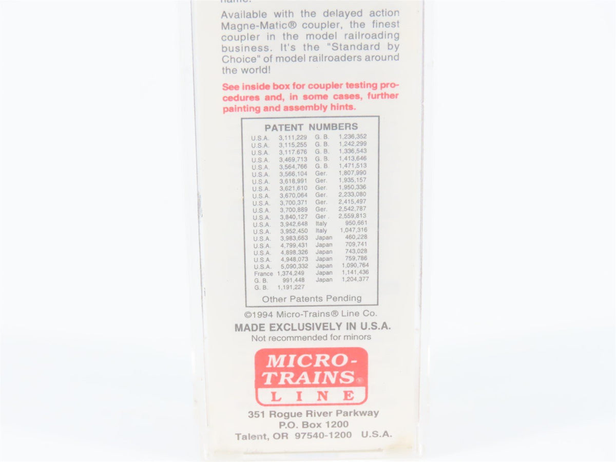 N Micro-Trains MTL 20066 PRR Pennsylvania Merchandise Service 40&#39; Box Car 30902