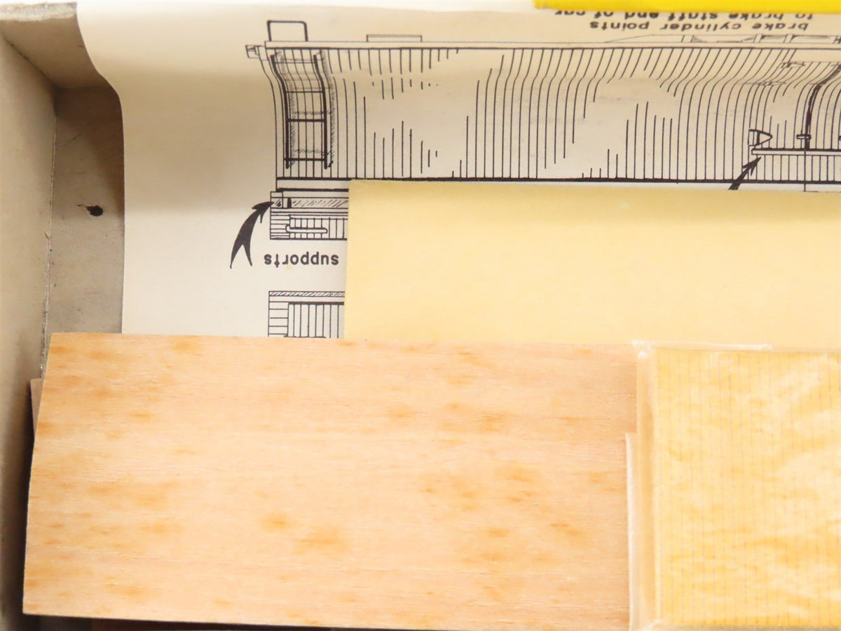 HO Scale Main Line Models Wood Kit MKPX Kornblum Packing Co 40&#39; Reefer #119