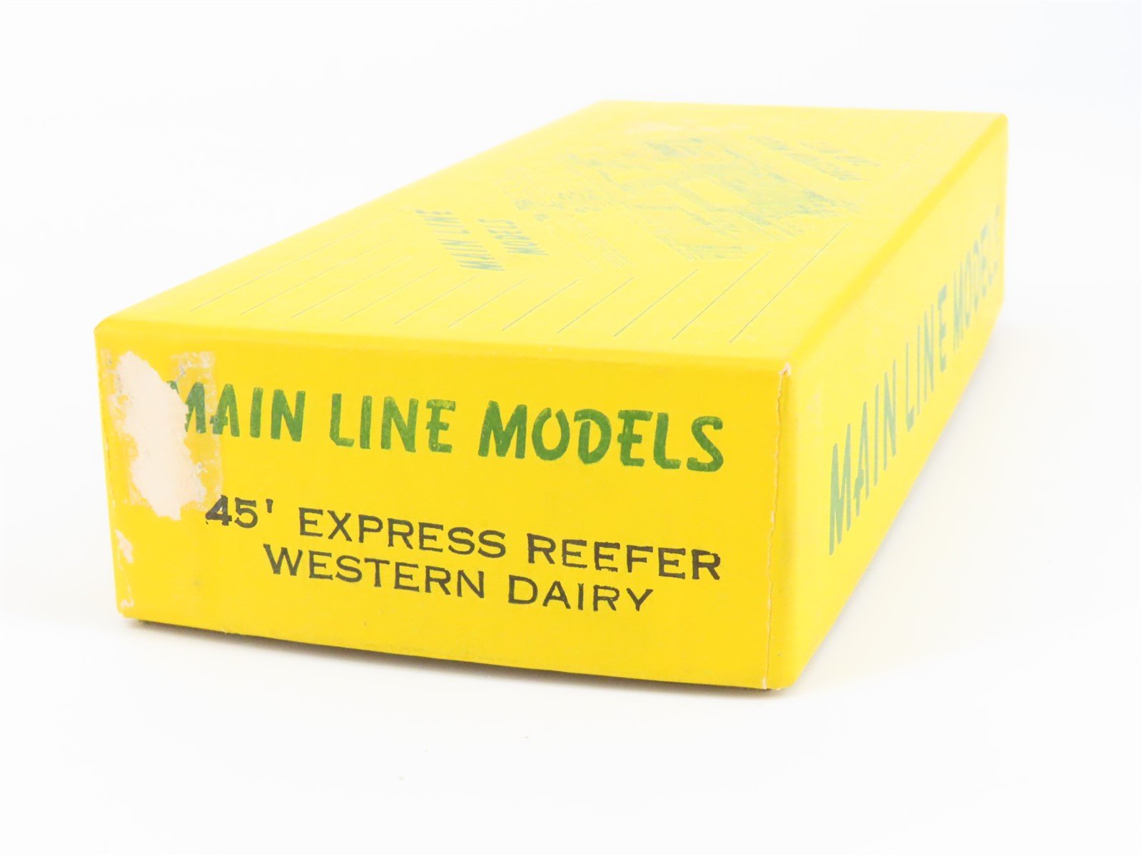 HO Scale Main Line Models Wood Kit GARE Western Dairy 45' Express Reefer #713