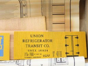 HO Scale Main Line Models Wood Kit URTX IGA Food Stores 40' Reefer #16824