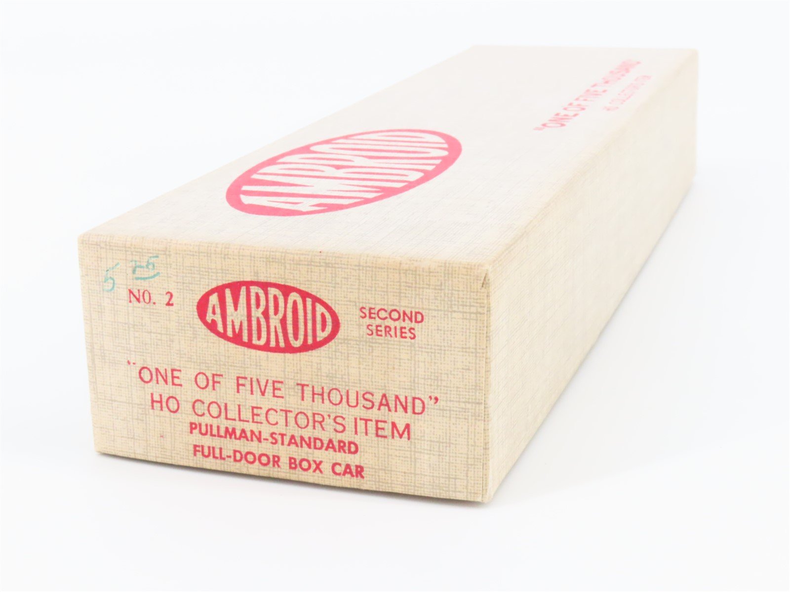 HO Scale Ambroid Wood Kit #2 Southern All-Door Pullman Box Car