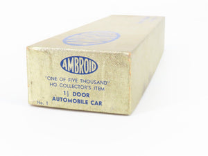 HO Scale Ambroid Wood Kit #1 SP Southern Pacific Automobile Box Car #67099