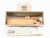 HO Scale Ambroid Wood Kit CB&Q Burlington Plug Door Box Car #47500