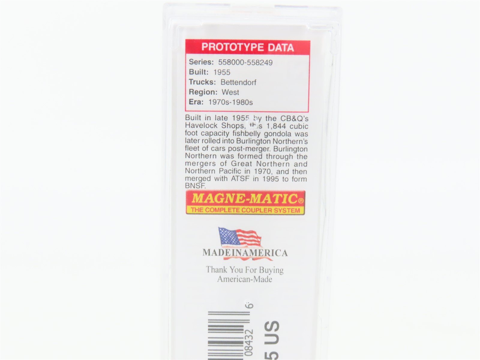 N Scale Micro-Trains MTL 10500641 BN Burlington Northern 50' Gondola #558051