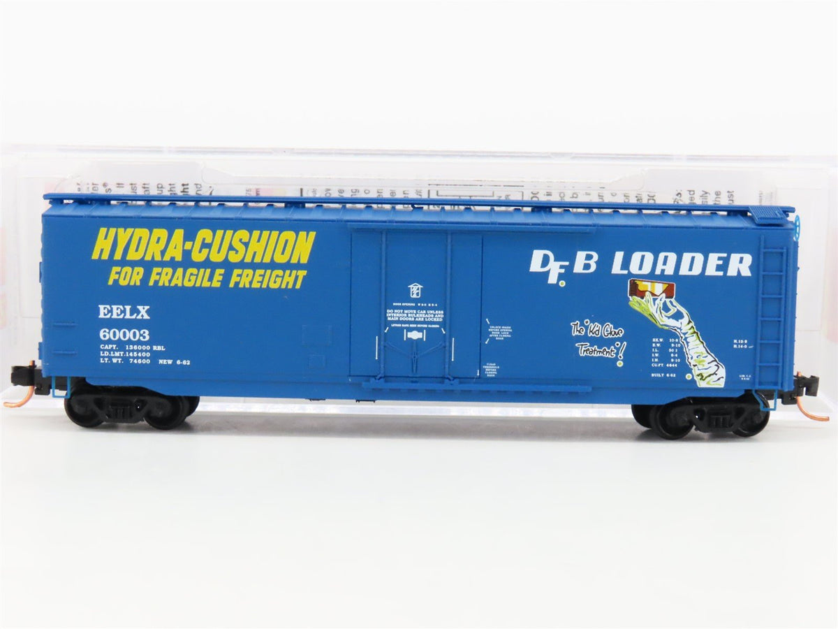N Scale Micro-Trains MTL 03200500 EELX Evans DFB Loader 50&#39; Box Car #600003