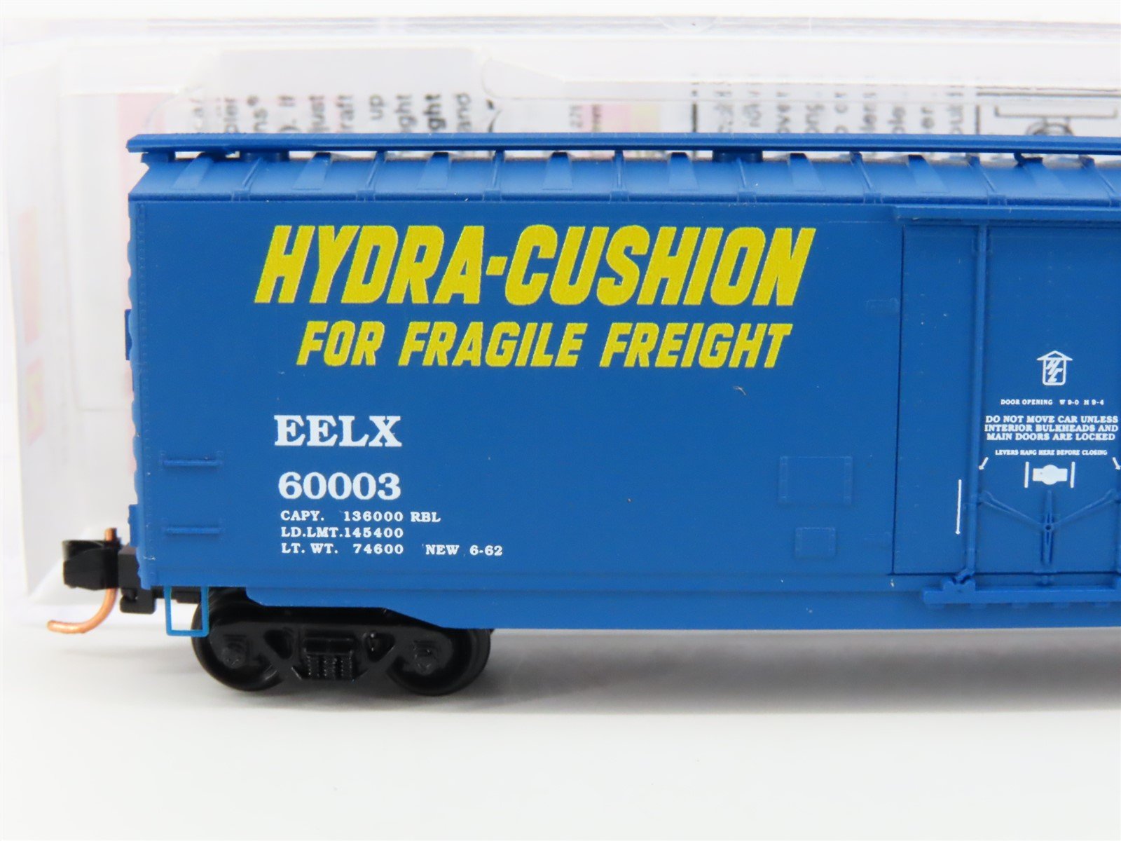 N Scale Micro-Trains MTL 03200500 EELX Evans DFB Loader 50' Box Car #600003