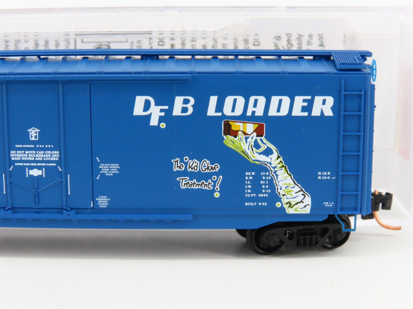 N Scale Micro-Trains MTL 03200500 EELX Evans DFB Loader 50' Box Car #600003
