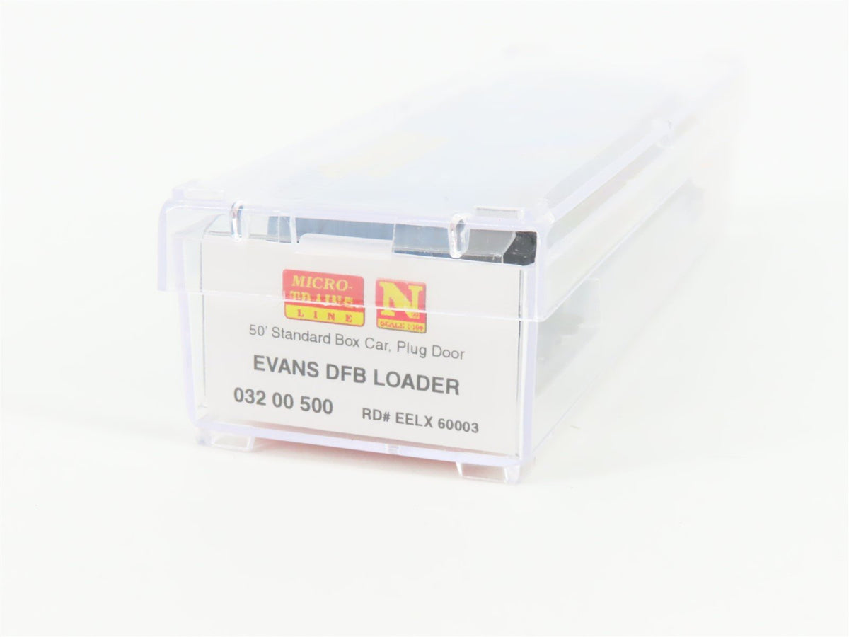 N Scale Micro-Trains MTL 03200500 EELX Evans DFB Loader 50&#39; Box Car #600003