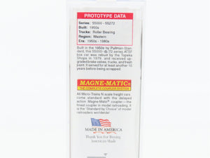 N Scale Micro-Trains MTL 18100010 ATSF Santa Fe 50' Plug Door Box Car #55147