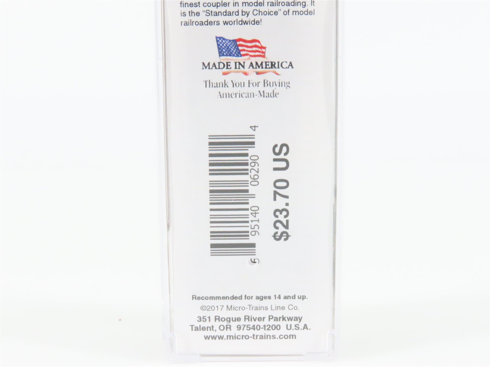 N Scale Micro-Trains MTL 18100010 ATSF Santa Fe 50' Plug Door Box Car #55147