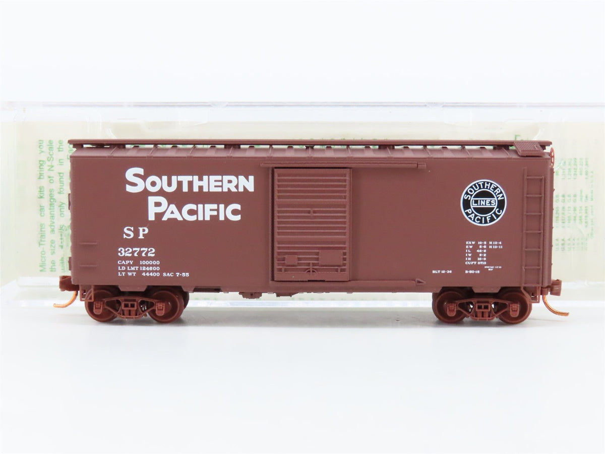 N Scale Micro-Trains MTL 02000093 1972 Series SP 40&#39; Box Car #32772 - Blue Label