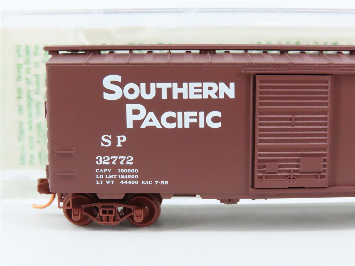 N Scale Micro-Trains MTL 02000093 1972 Series SP 40&#39; Box Car #32772 - Blue Label