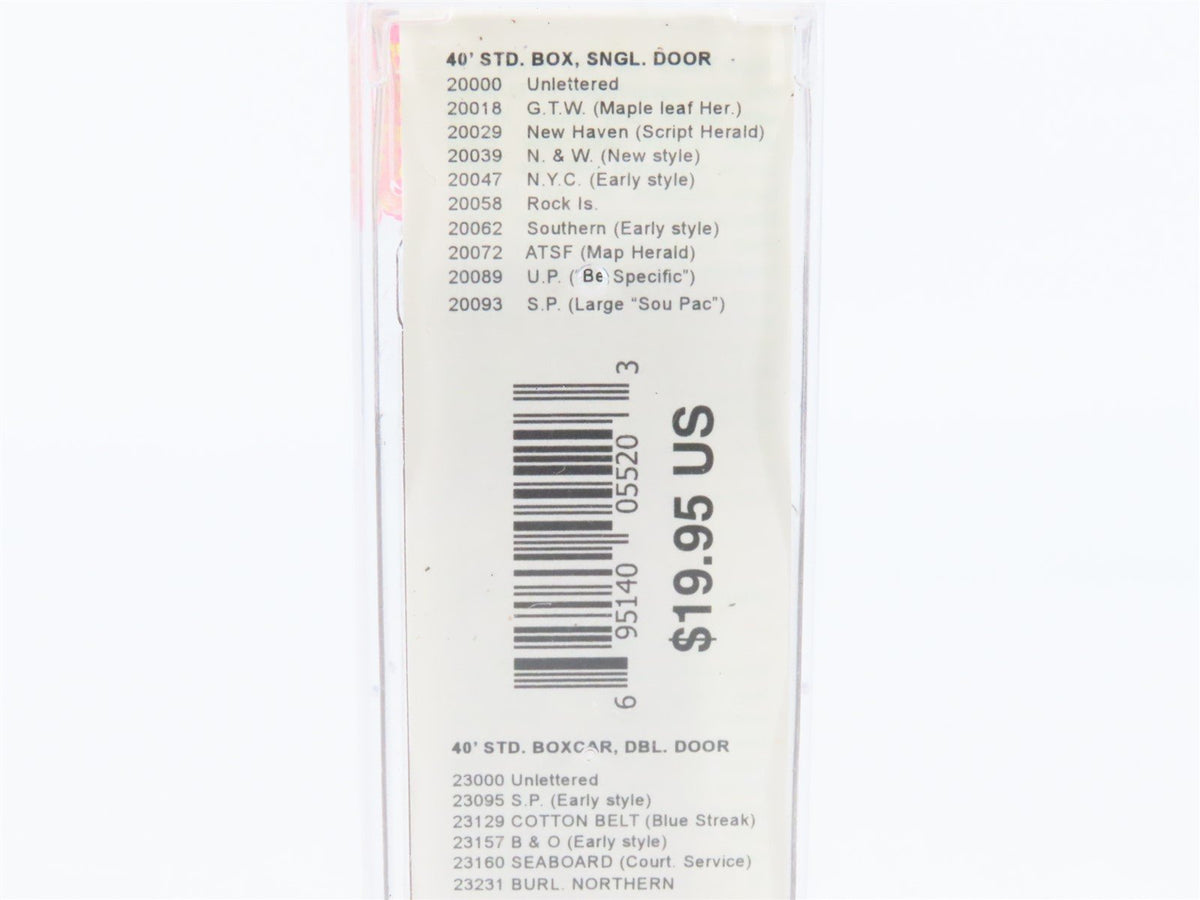 N Scale Micro-Trains MTL 02000093 1972 Series SP 40&#39; Box Car #32772 - Blue Label