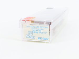 N Scale Micro-Trains MTL 02000093 1972 Series SP 40' Box Car #32772 - Blue Label
