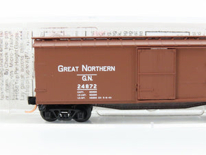 N Scale Micro-Trains MTL 42080 GN Glacier National Park 40' Box Car #24872