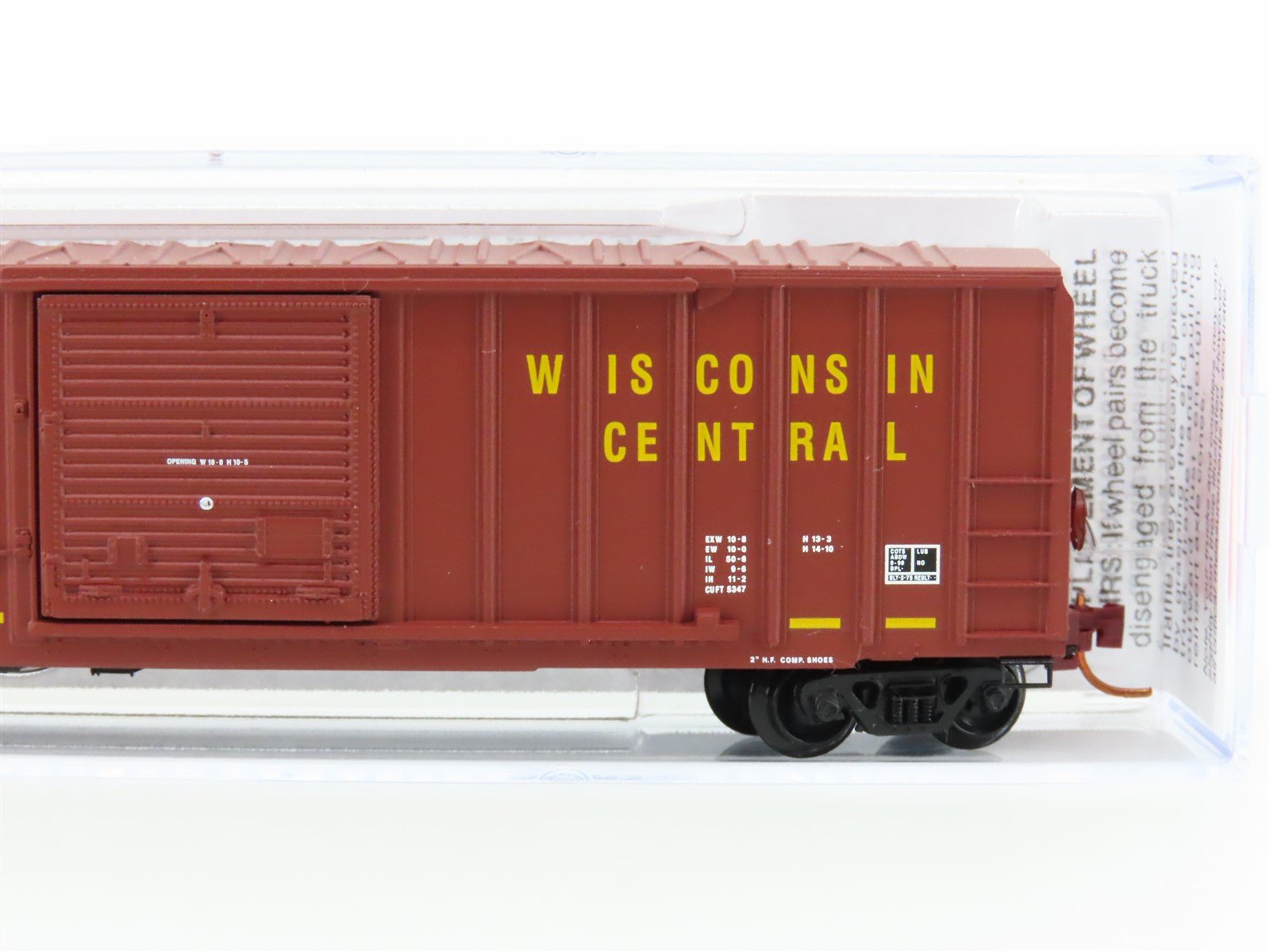 N Scale Micro-Trains MTL 02500680 WCCL Wisconsin Central 50' Box Car #25324