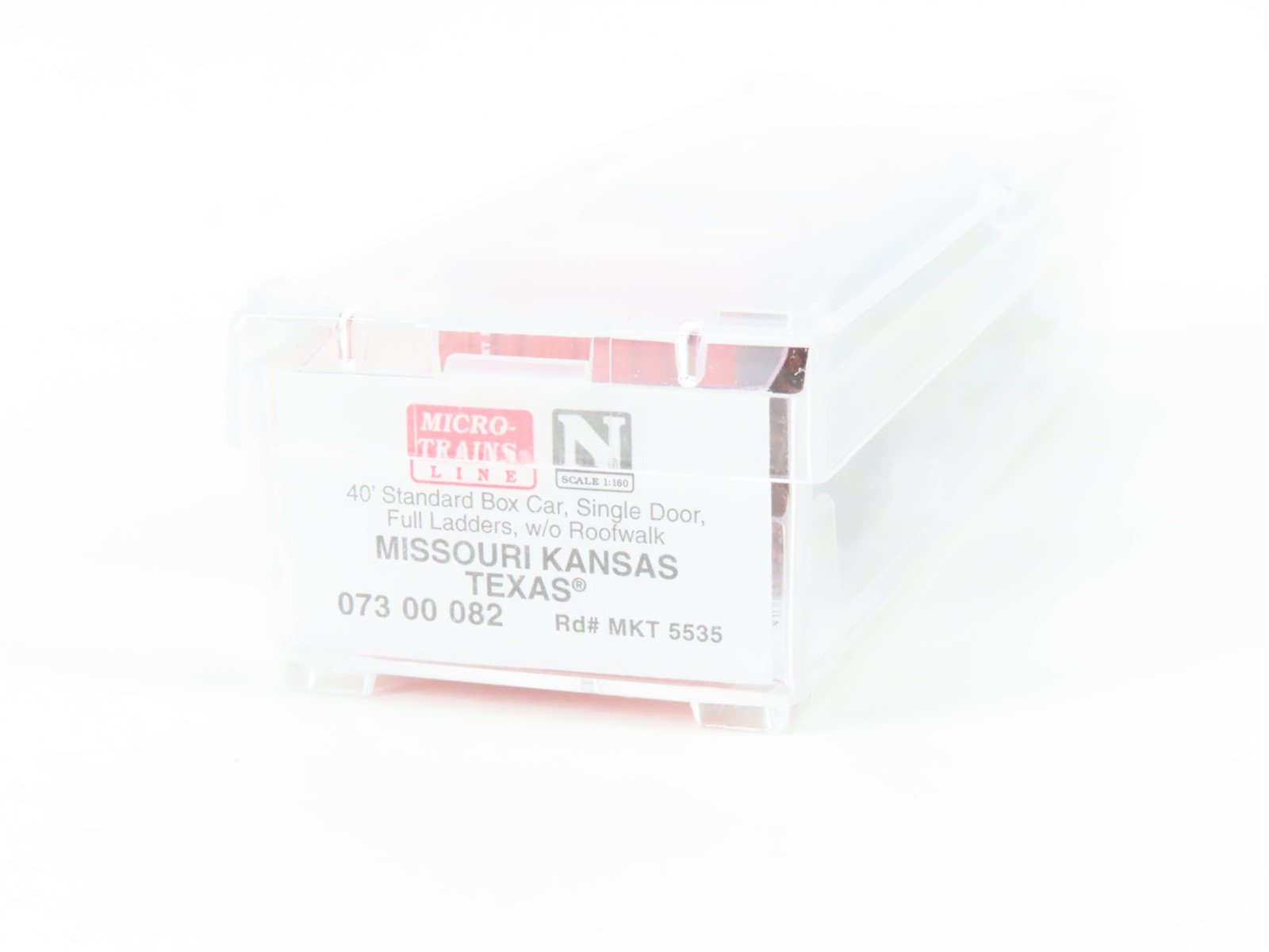 N Micro-Trains MTL 07300082 MKT Missouri Kansas Texas 40' Standard Box Car #5535