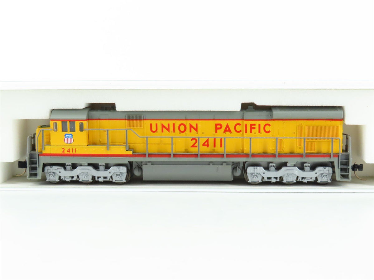 N Scale KATO 176-30B UP Union Pacific GE C30-7 Diesel Locomotive #2411