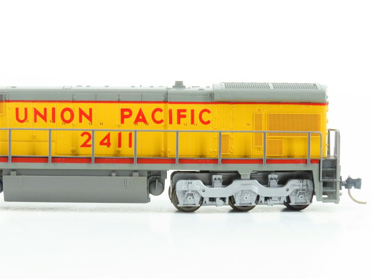 N Scale KATO 176-30B UP Union Pacific GE C30-7 Diesel Locomotive #2411