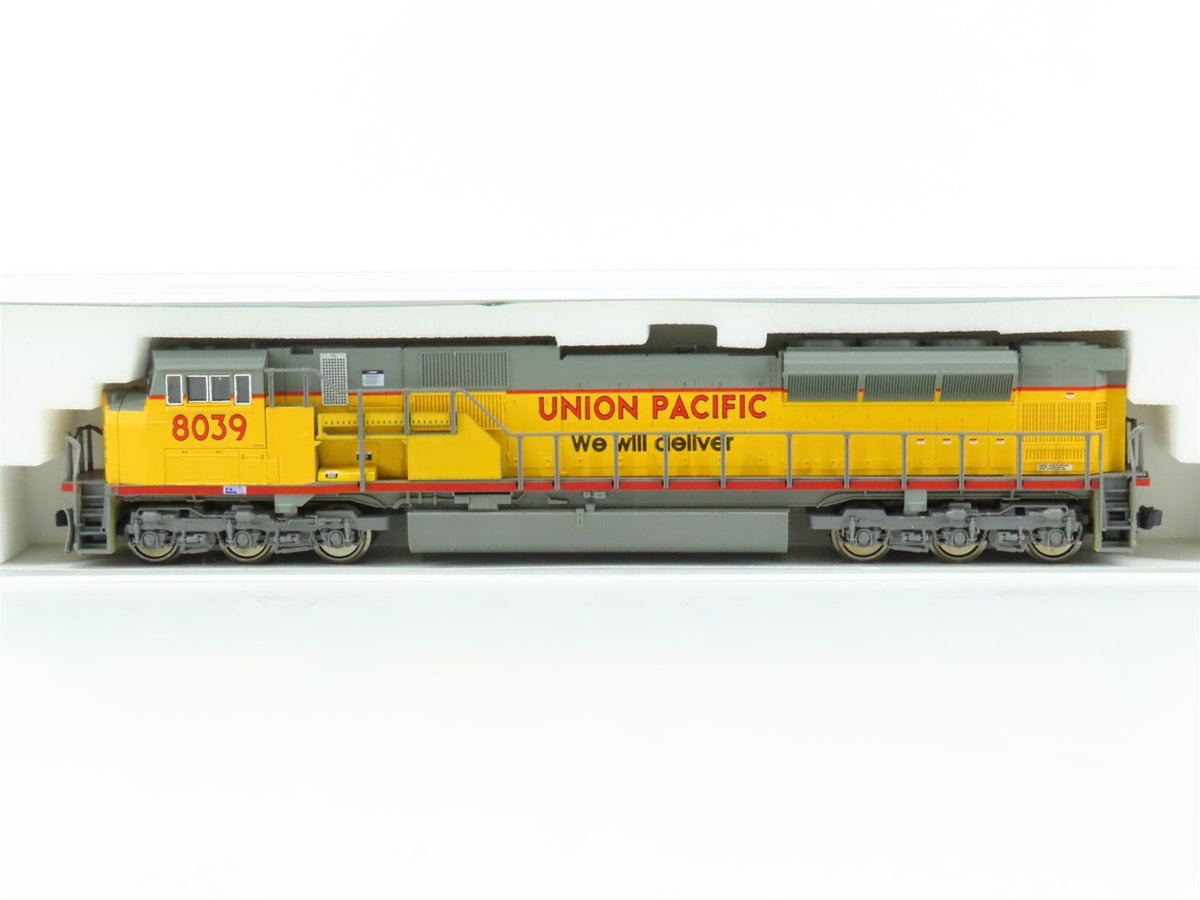 N KATO 176-5609 UP &quot;We Will Deliver&quot; EMD SD90/43MAC Diesel #8039 - DCC Ready