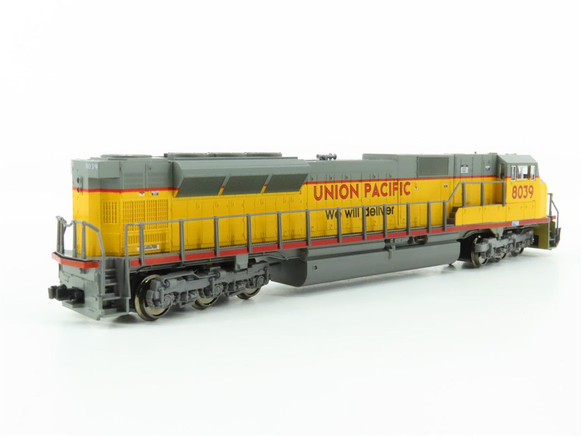 N KATO 176-5609 UP &quot;We Will Deliver&quot; EMD SD90/43MAC Diesel #8039 - DCC Ready