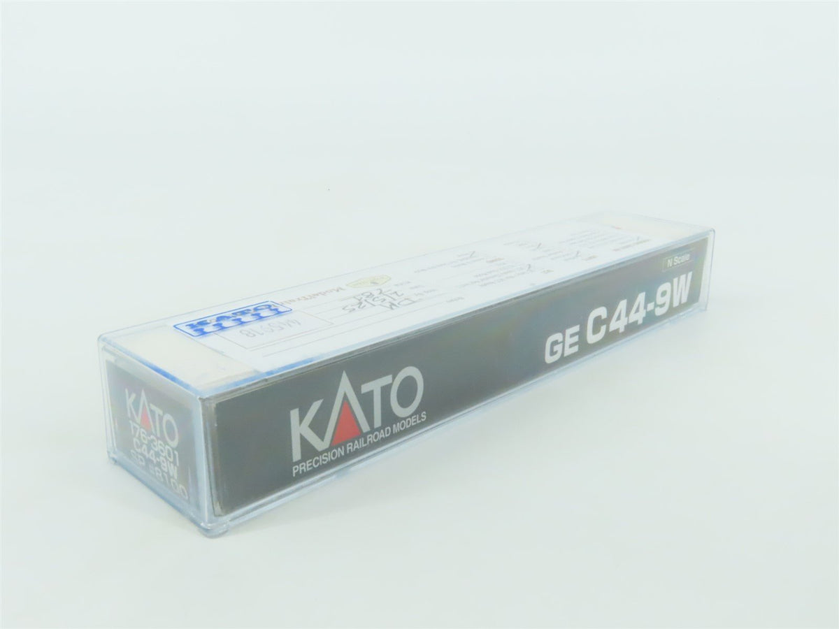 N Scale KATO 176-3601 SP &quot;Bloody Nose&quot; GE C44-9W Diesel #8100 - DCC Ready