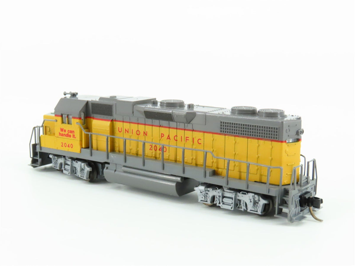 N KATO 176-015 UP Union Pacific &quot;We can handle it.&quot; EMD GP38-2 Diesel #2040