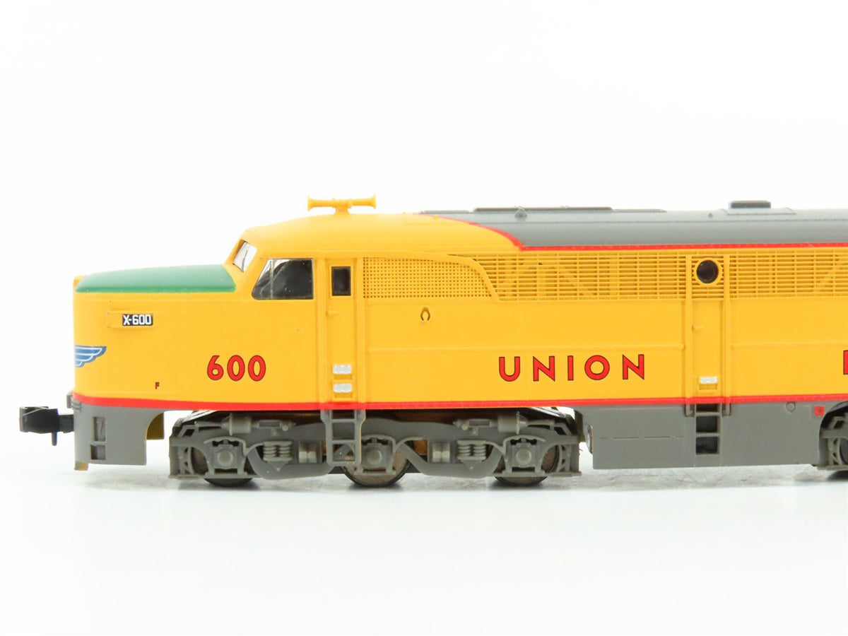 N Scale Life-Like 7083/7085 UP Union Pacific ALCO PA/PB Diesel Set #600/602B