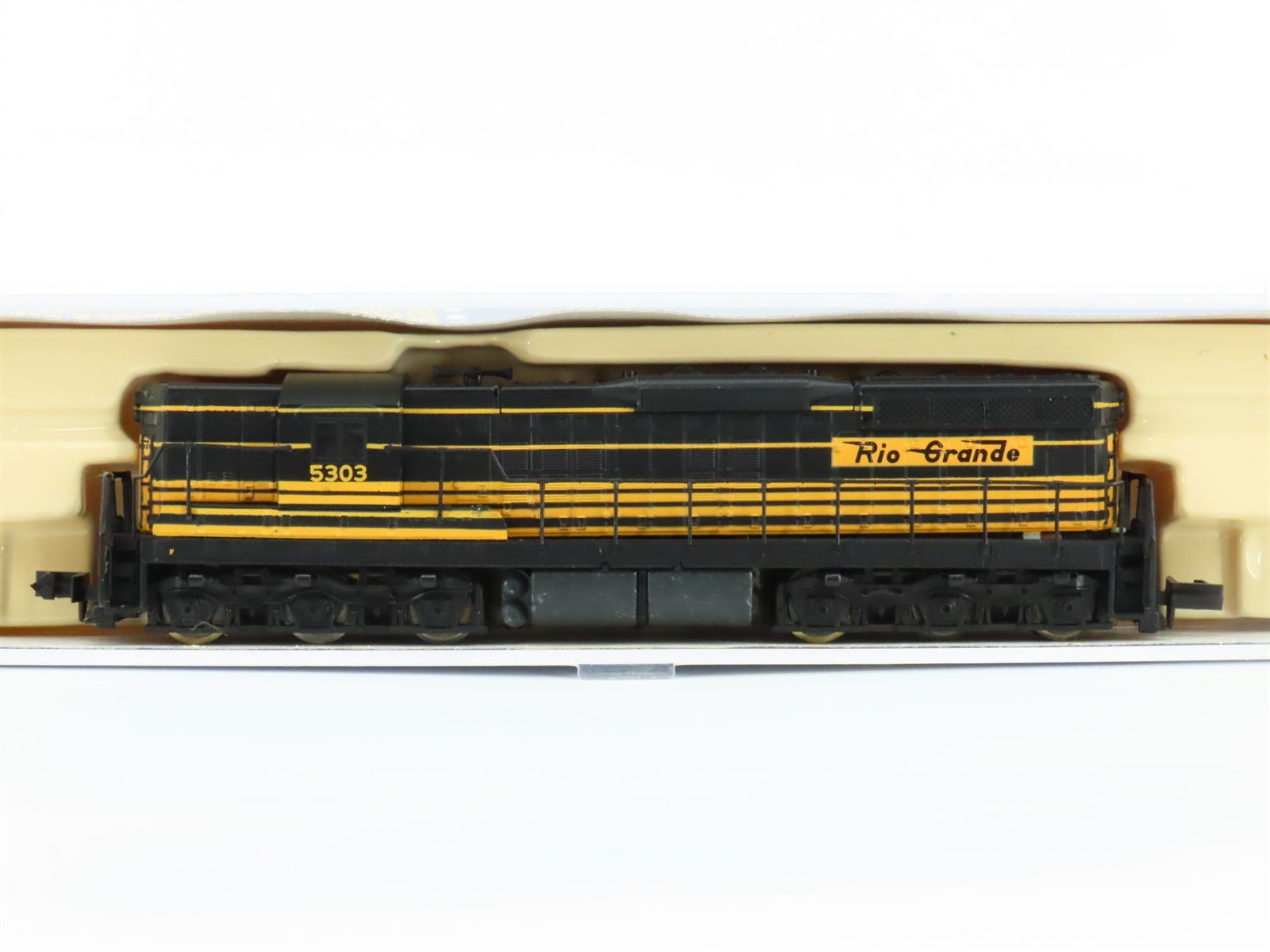 N Scale Life-Like 7760 D&RGW Rio Grande EMD SD7 Diesel Locomotive #5303