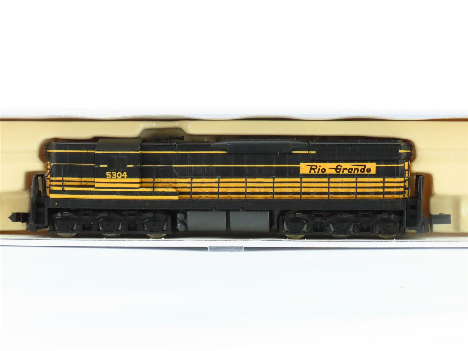 N Scale Life-Like 7761 D&RGW Rio Grande EMD SD7 Diesel Locomotive #5304